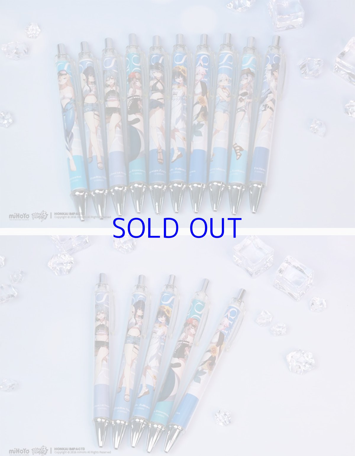 画像2: 【3rd 15pt】崩壊3rd 悠游夏日 ボールペン (2)