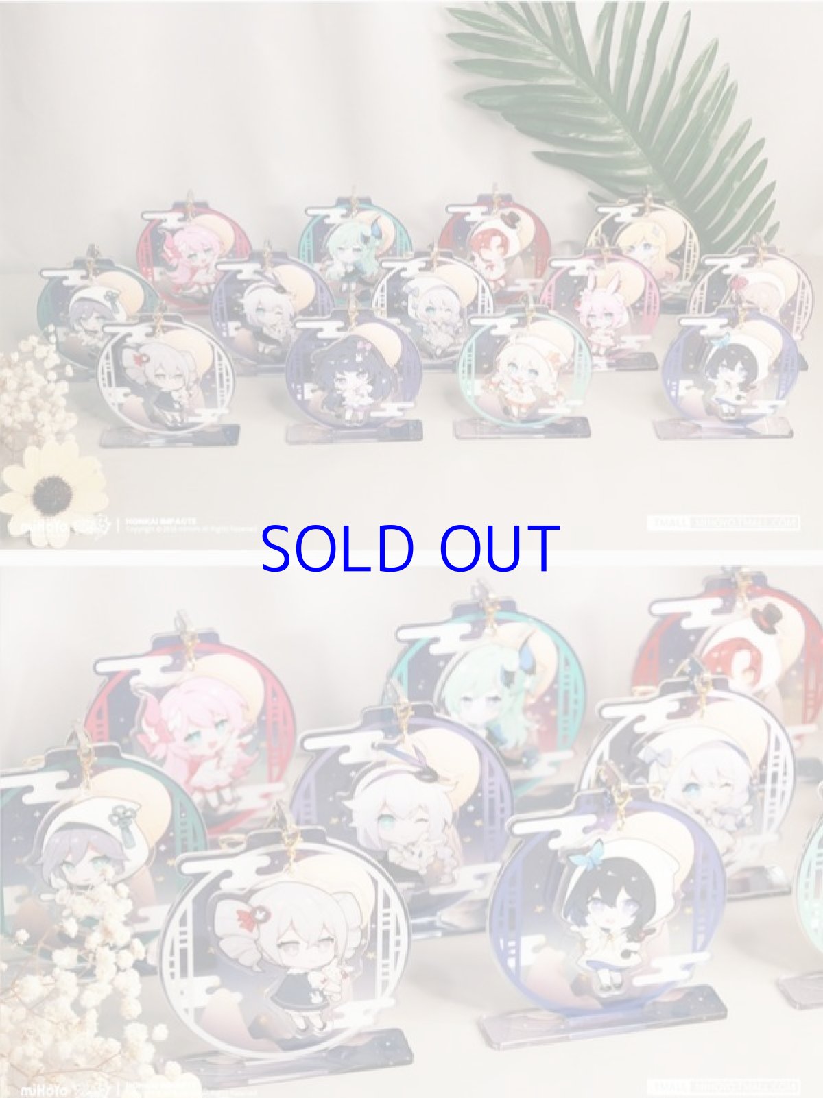 画像2: 崩壊3rd　花朝月夜　ゆらゆらアクリルスタンド　キーホルダー (2)