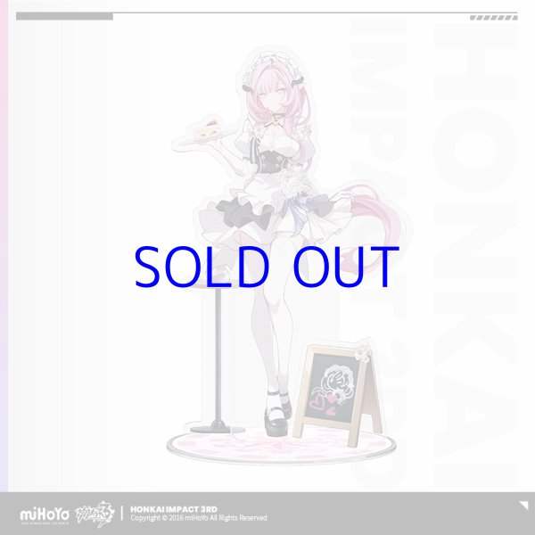 3rd 48pt】崩壊3rd エリシア・ピンクのメイドさん♪ アクリル