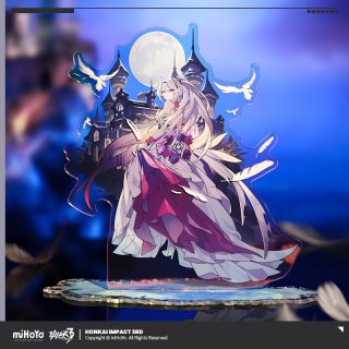 崩壊3rd キアナ・夜邀 1/7 フィギュア展示ケース LEDライトあり