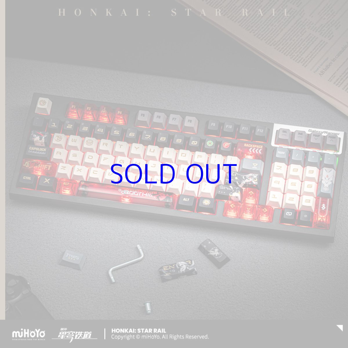 画像1: 崩壊：スターレイル　ブートヒル　97キーメカニカルキーボード【特殊航空便、船便】【予約180日以内】 (1)