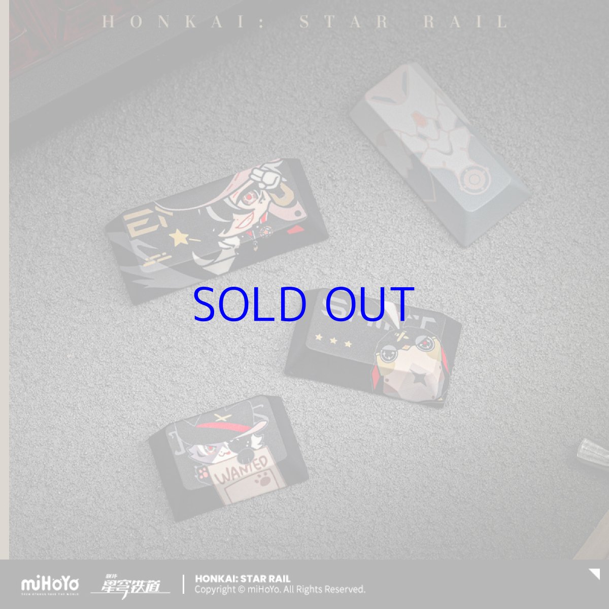 画像5: 崩壊：スターレイル　ブートヒル　97キーメカニカルキーボード【特殊航空便、船便】【予約180日以内】 (5)