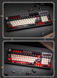 画像13: 【HSR 499pt】崩壊：スターレイル　ブートヒル　97キーメカニカルキーボード【特殊航空便、船便】【予約180日以内】 (13)