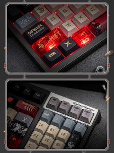 画像14: 【HSR 499pt】崩壊：スターレイル　ブートヒル　97キーメカニカルキーボード【特殊航空便、船便】【予約180日以内】 (14)