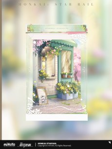 画像1: 【HSR 199pt】崩壊：スターレイル　ホタル　春の贈り物　フィギュア展示ケース　ライトあり【予約180日以内】 (1)