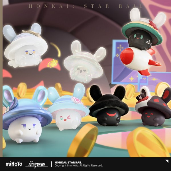 崩壊：スターレイル タケタケ冒険記 ミニフィギュア ランダム4点セット