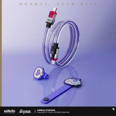 画像1: 【HSR 69pt】崩壊：スターレイル　銀狼　ドット絵　充電ケーブル【予約180日以内】 (1)