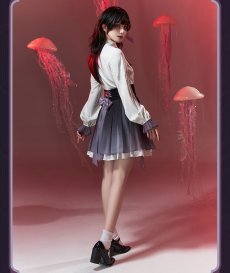 画像10: 【HSR 279pt】崩壊：スターレイル　長夜月イメージ　長袖シャツ　特典アクスタ付き【予約8月下旬】 (10)