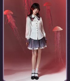 画像9: 【HSR 279pt】崩壊：スターレイル　長夜月イメージ　長袖シャツ　特典アクスタ付き【予約8月下旬】 (9)