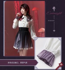 画像12: 【HSR 279pt】崩壊：スターレイル　長夜月イメージ　長袖シャツ　特典アクスタ付き【予約8月下旬】 (12)