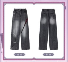 画像17: 【HSR 329pt】崩壊：スターレイル　長夜月イメージ　ジーンズ　特典アクスタ付き【予約8月下旬】 (17)