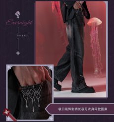 画像13: 【HSR 329pt】崩壊：スターレイル　長夜月イメージ　ジーンズ　特典アクスタ付き【予約8月下旬】 (13)