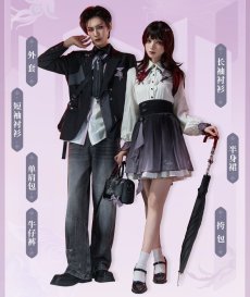 画像8: 【HSR 299pt】崩壊：スターレイル　長夜月イメージ　半袖シャツ　特典アクスタ付き【予約8月下旬】 (8)