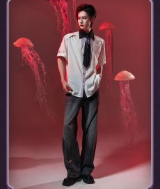 画像12: 【HSR 299pt】崩壊：スターレイル　長夜月イメージ　半袖シャツ　特典アクスタ付き【予約8月下旬】 (12)