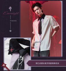 画像13: 【HSR 299pt】崩壊：スターレイル　長夜月イメージ　半袖シャツ　特典アクスタ付き【予約8月下旬】 (13)