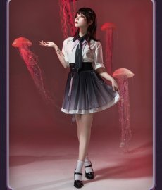 画像10: 【HSR 299pt】崩壊：スターレイル　長夜月イメージ　スカート　特典アクスタ付き【予約8月下旬】 (10)