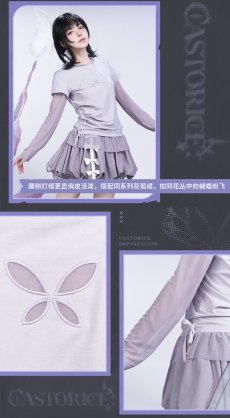 画像8: 【HSR 149pt】崩壊：スターレイル　キャストリスイメージ　 レイヤード風ロングTシャツ【予約10月下旬】 (8)