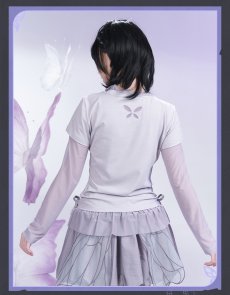 画像7: 【HSR 149pt】崩壊：スターレイル　キャストリスイメージ　 レイヤード風ロングTシャツ【予約10月下旬】 (7)