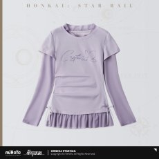画像10: 【HSR 149pt】崩壊：スターレイル　キャストリスイメージ　 レイヤード風ロングTシャツ【予約10月下旬】 (10)