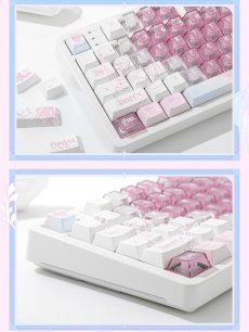画像12: 【HSR 808pt】崩壊：スターレイル　キュレネ　108キーメカニカルキーボード【特殊航空便、船便】【予約11月下旬】 (12)