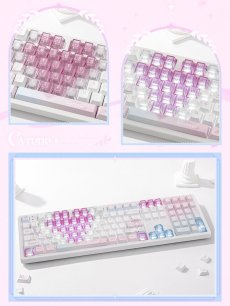 画像13: 【HSR 808pt】崩壊：スターレイル　キュレネ　108キーメカニカルキーボード【特殊航空便、船便】【予約11月下旬】 (13)