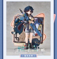 画像7: 崩壊：スターレイル　ちびねこ　刃　フィギュア　特典バッジ付き【予約2027年6月】 (7)