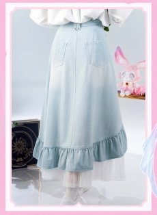 画像8: 【HSR 399pt】崩壊：スターレイル　キュレネイメージ　デニムスカート　特典アクスタ付き【予約12月】 (8)