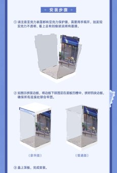 画像6: 【HSR 199pt】崩壊：スターレイル　ファイノン・列車巡遊　1/8 フィギュア展示ケース　LEDライトあり【予約180日以内】 (6)