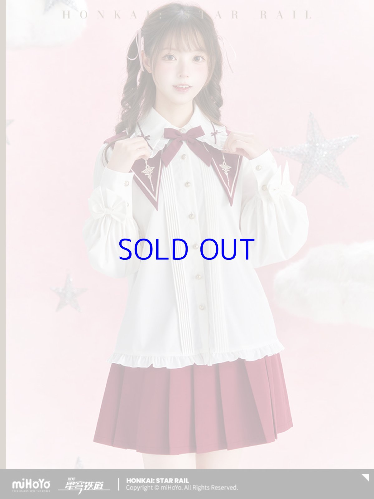 画像1: 【HSR 299pt】崩壊：スターレイル　ヒアンシーイメージ　シャツ　特典アクスタ付き【予約2027年1月】 (1)