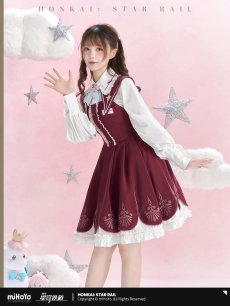 画像4: 【HSR 429pt】崩壊：スターレイル　ヒアンシーイメージ　ジャンパースカート　特典アクスタ付き【予約2027年1月】 (4)