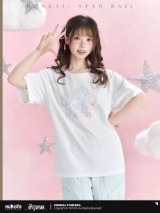 画像2: 【HSR 129pt】崩壊：スターレイル　ヒアンシーイメージ　Tシャツ（2種類）【予約2027年1月】 (2)