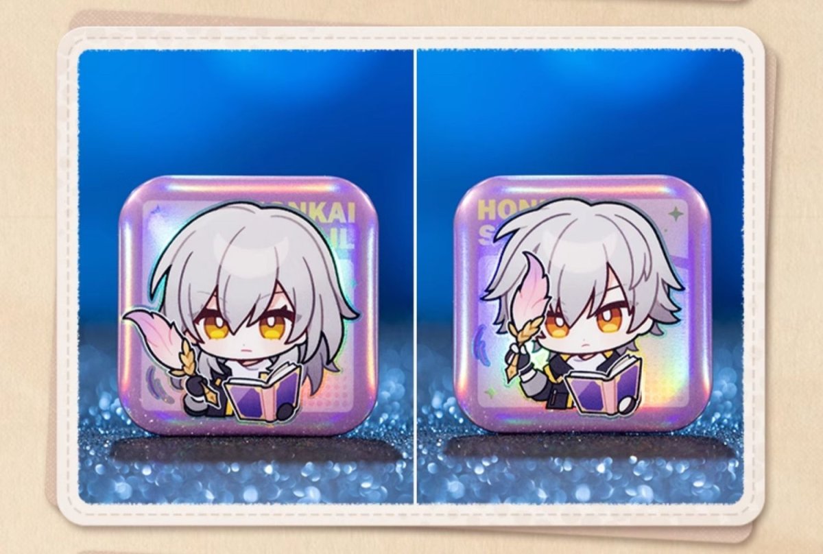 画像9: 崩壊：スターレイル　パムの展示館　スクエアバッジ　Vol.3（16種類） (9)