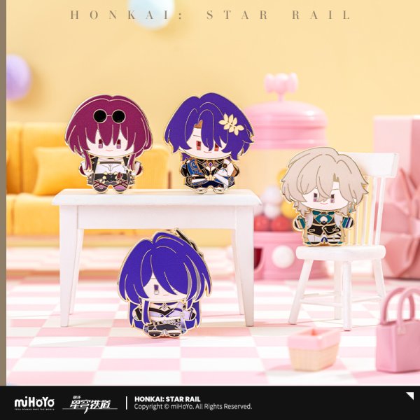 HSR 48pt】崩壊：スターレイル ちびキャラ ピンバッジ｜HAKUTEA