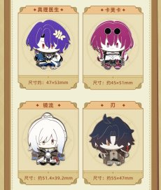 画像10: 崩壊：スターレイル　ちびキャラ　ピンバッジ (10)