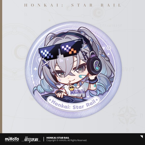 HSR 15pt】崩壊：スターレイル ナナシビトの勲章 缶バッジ｜HAKUTEA