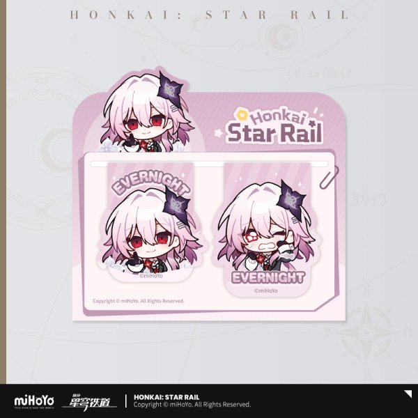 崩壊スターレイル　クリアファイル　ちびキャラマグネット　クリアカード　不死途 崩壊：スターレイル パムの展示館 マグネットしおり - HAKUTEA
