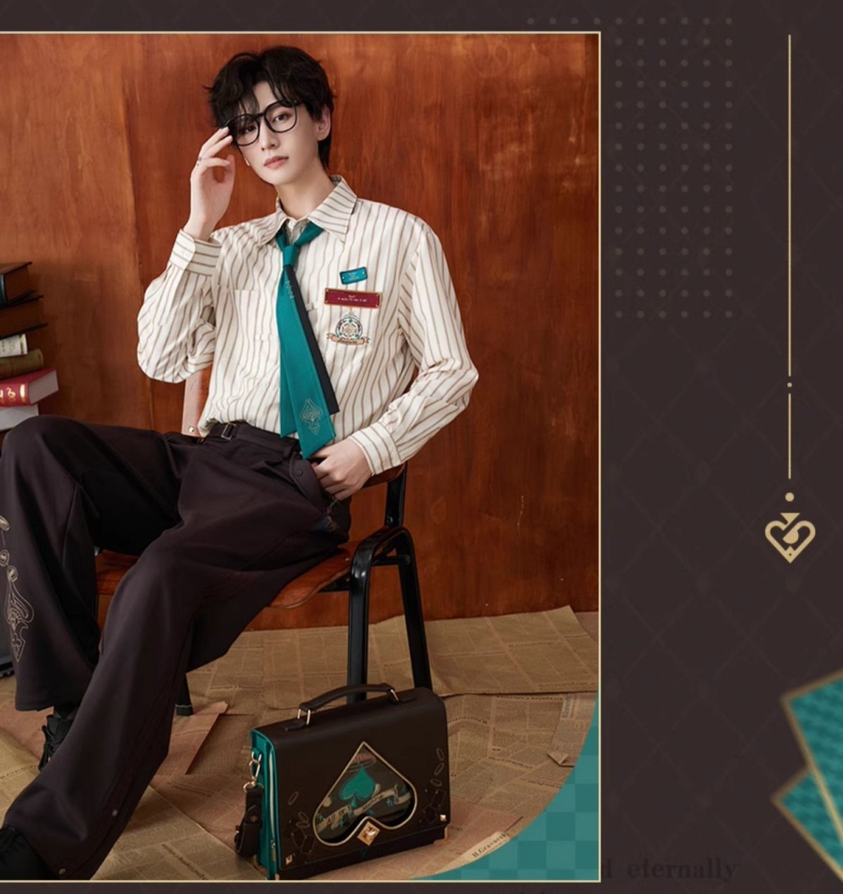 画像9: 崩壊：スターレイル　アベンチュリンイメージ　バッグ　特典アクスタ付き (9)