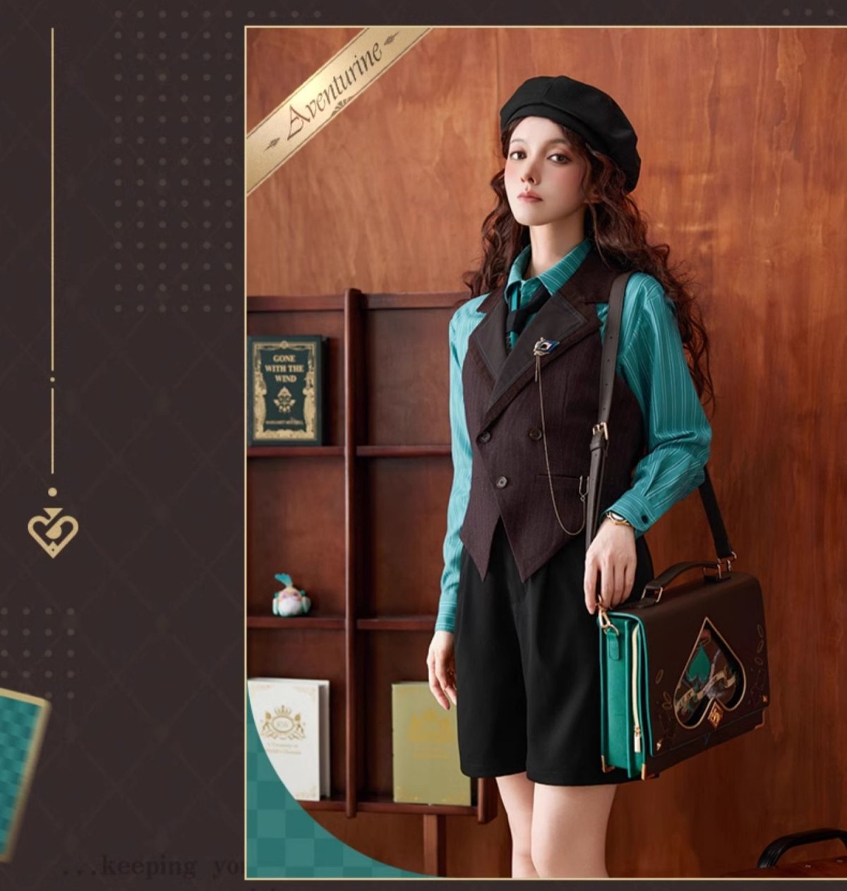 画像12: 崩壊：スターレイル　アベンチュリンイメージ　バッグ　特典アクスタ付き (12)