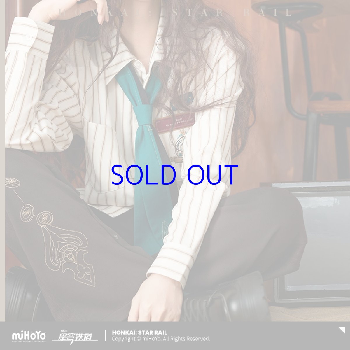 画像4: 崩壊：スターレイル　アベンチュリンイメージ　ズボン　特典アクスタ付き (4)