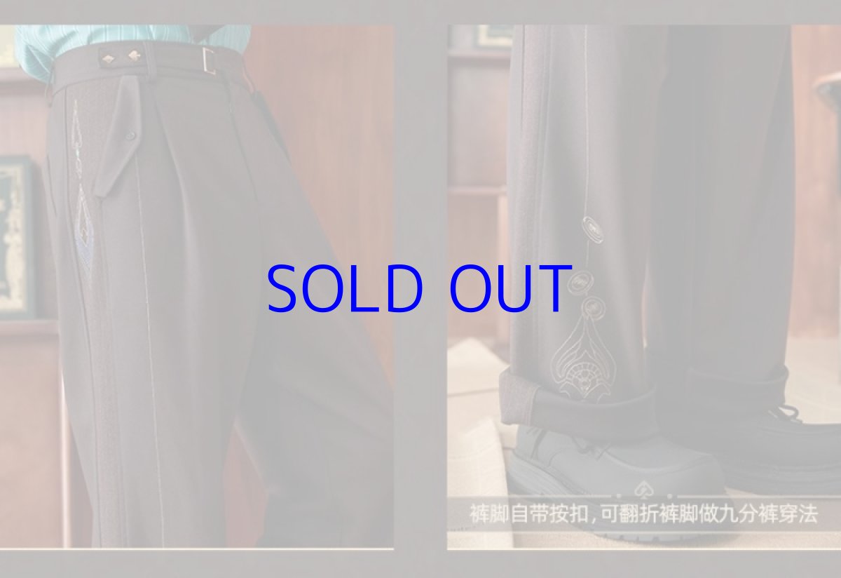 画像16: 崩壊：スターレイル　アベンチュリンイメージ　ズボン　特典アクスタ付き (16)