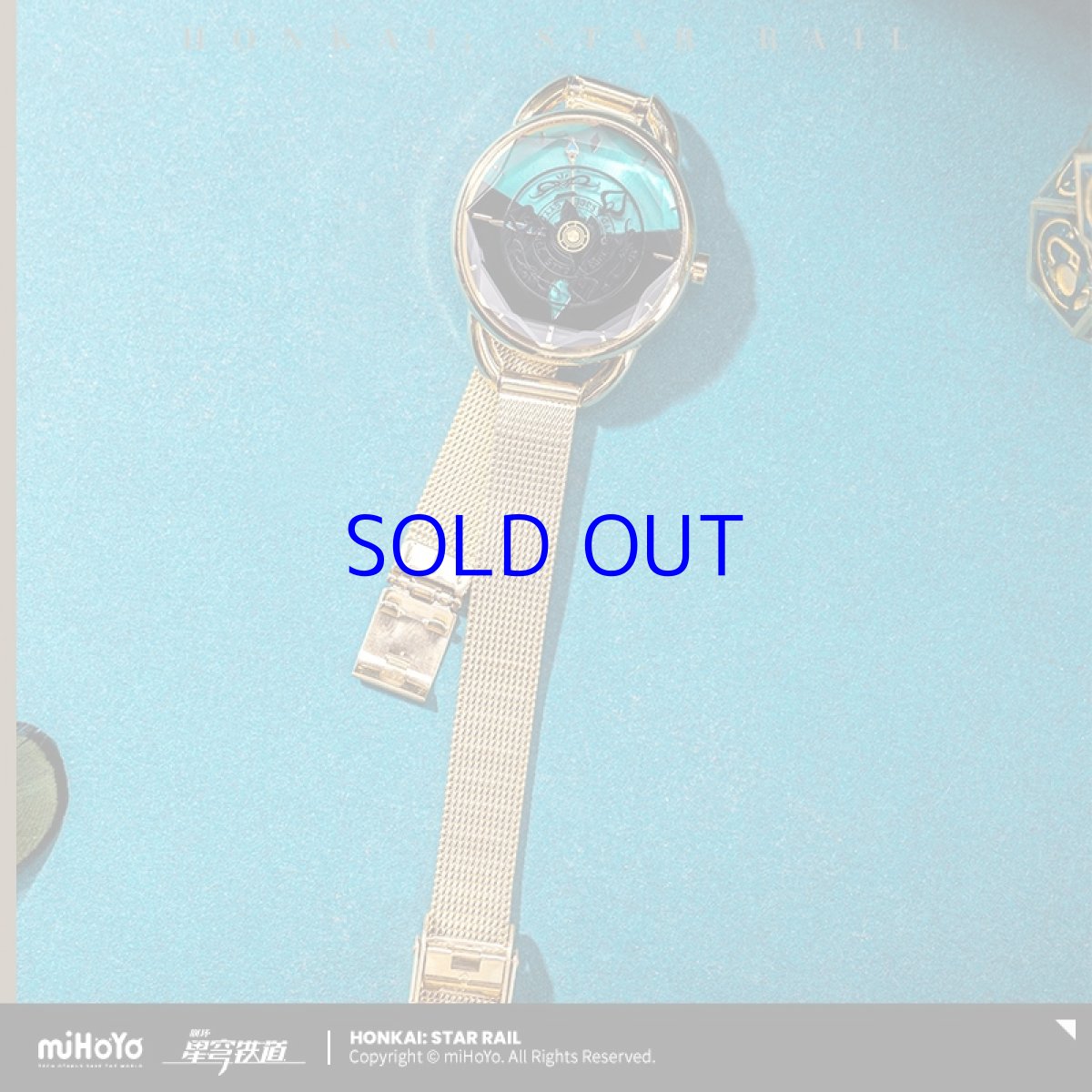 画像5: 【HSR 399pt】崩壊：スターレイル　アベンチュリンイメージ　腕時計　特典アクスタ付き【特殊航空便、船便】 (5)