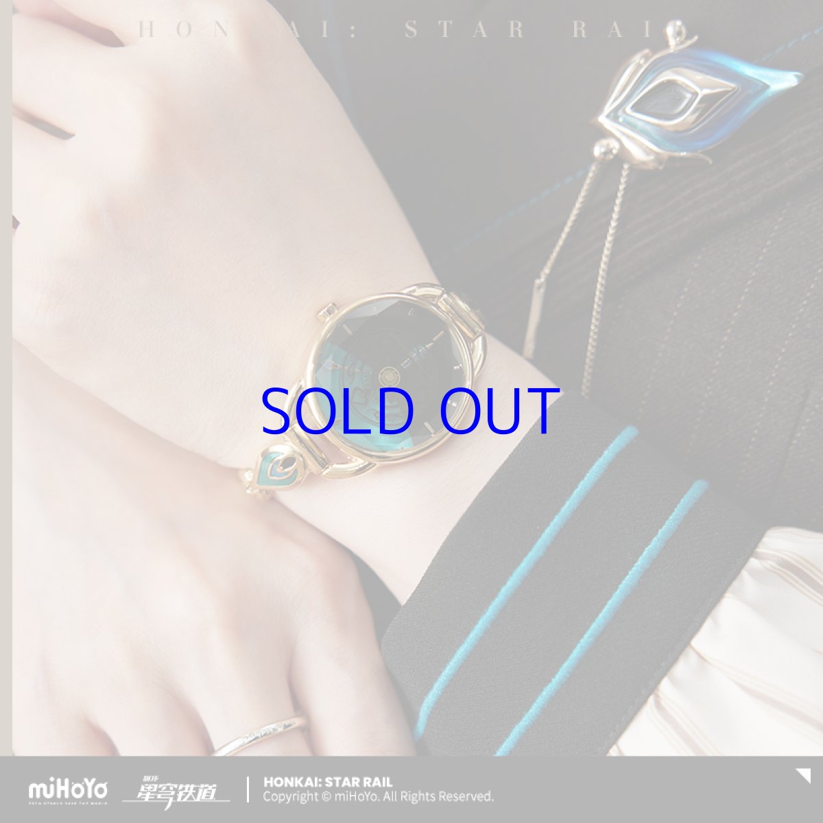 画像6: 【HSR 399pt】崩壊：スターレイル　アベンチュリンイメージ　腕時計　特典アクスタ付き【特殊航空便、船便】 (6)