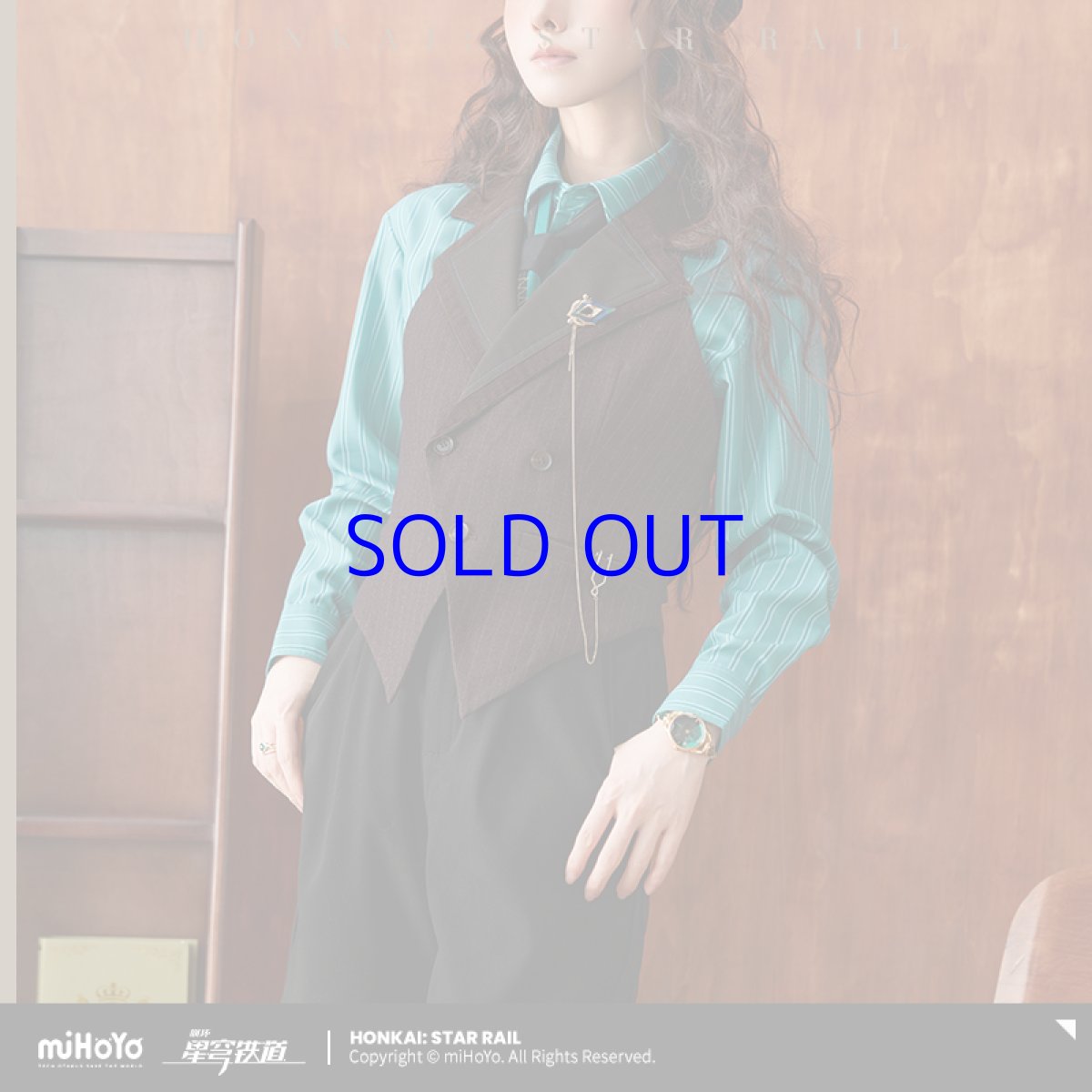 画像5: 崩壊:スターレイル アベンチュリンイメージ ブローチ (5)