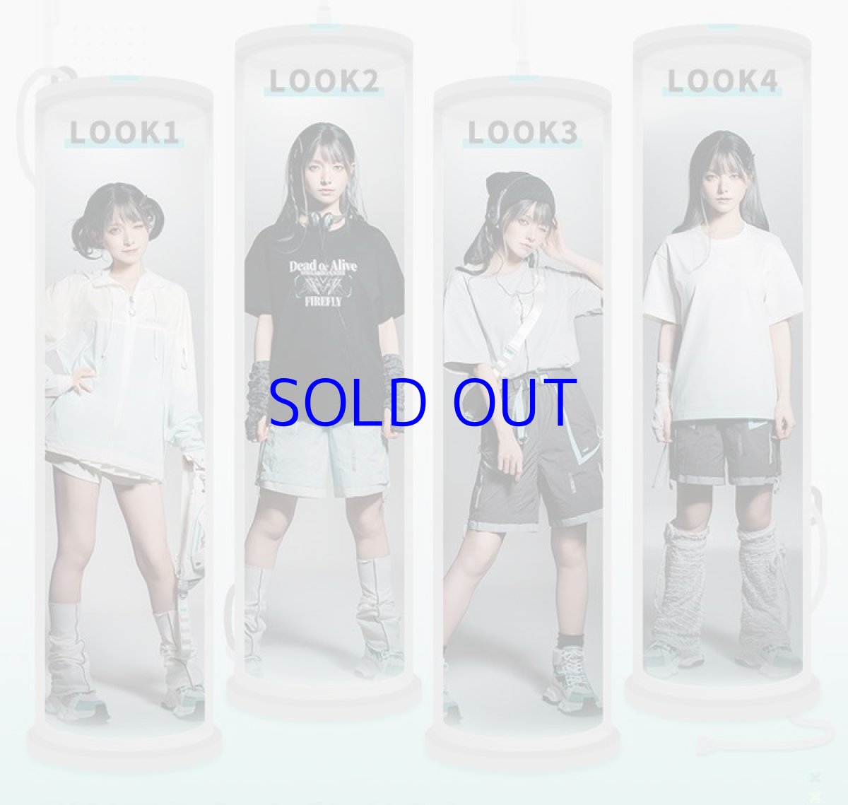 画像8: 【HSR 199pt】崩壊：スターレイル　ホタルイメージ　ショートパンツ　特典アクスタ付き（2種類） (8)