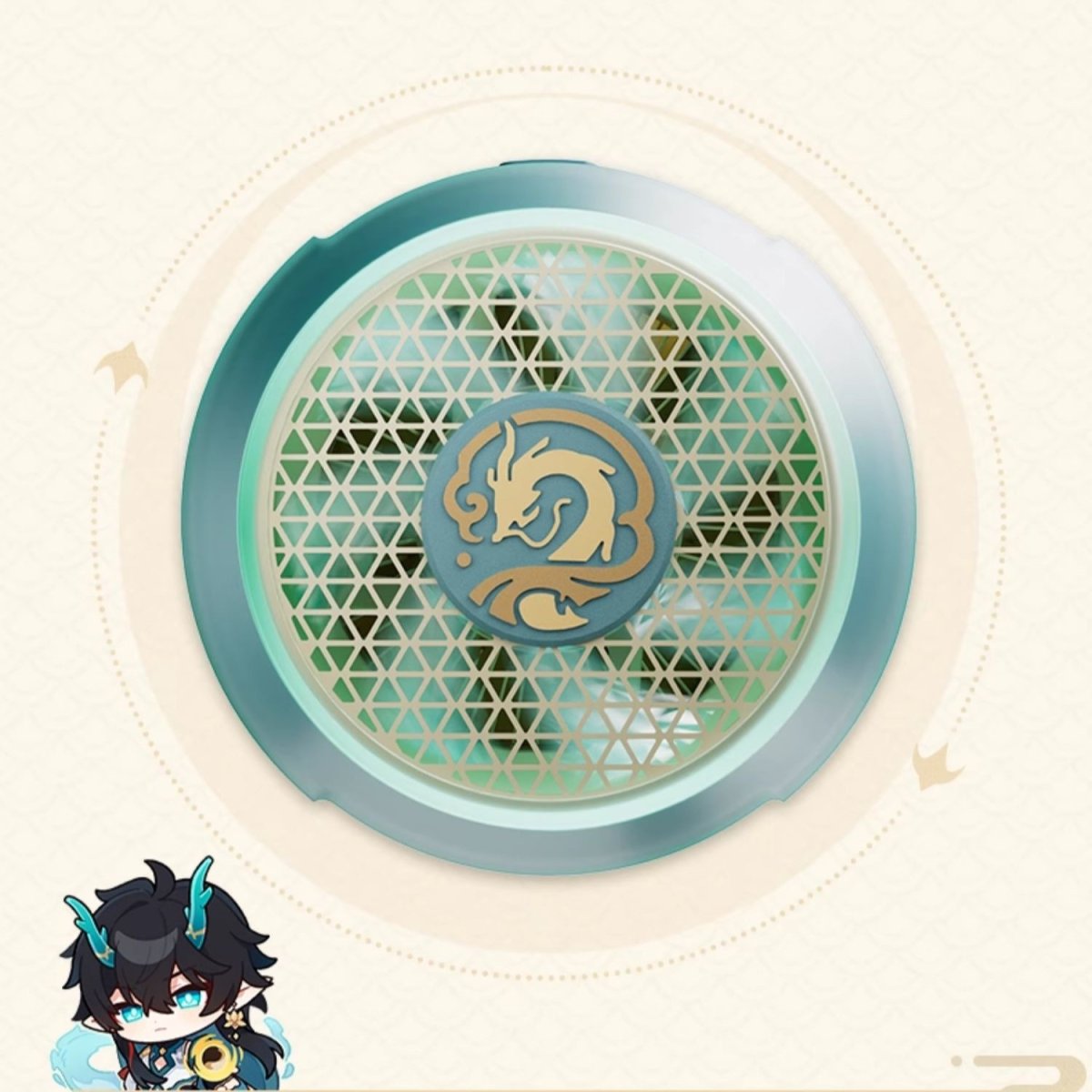 画像7: 【HSR 279pt】崩壊：スターレイル　丹恒・飲月モチーフ　スマホ冷却ファン (7)