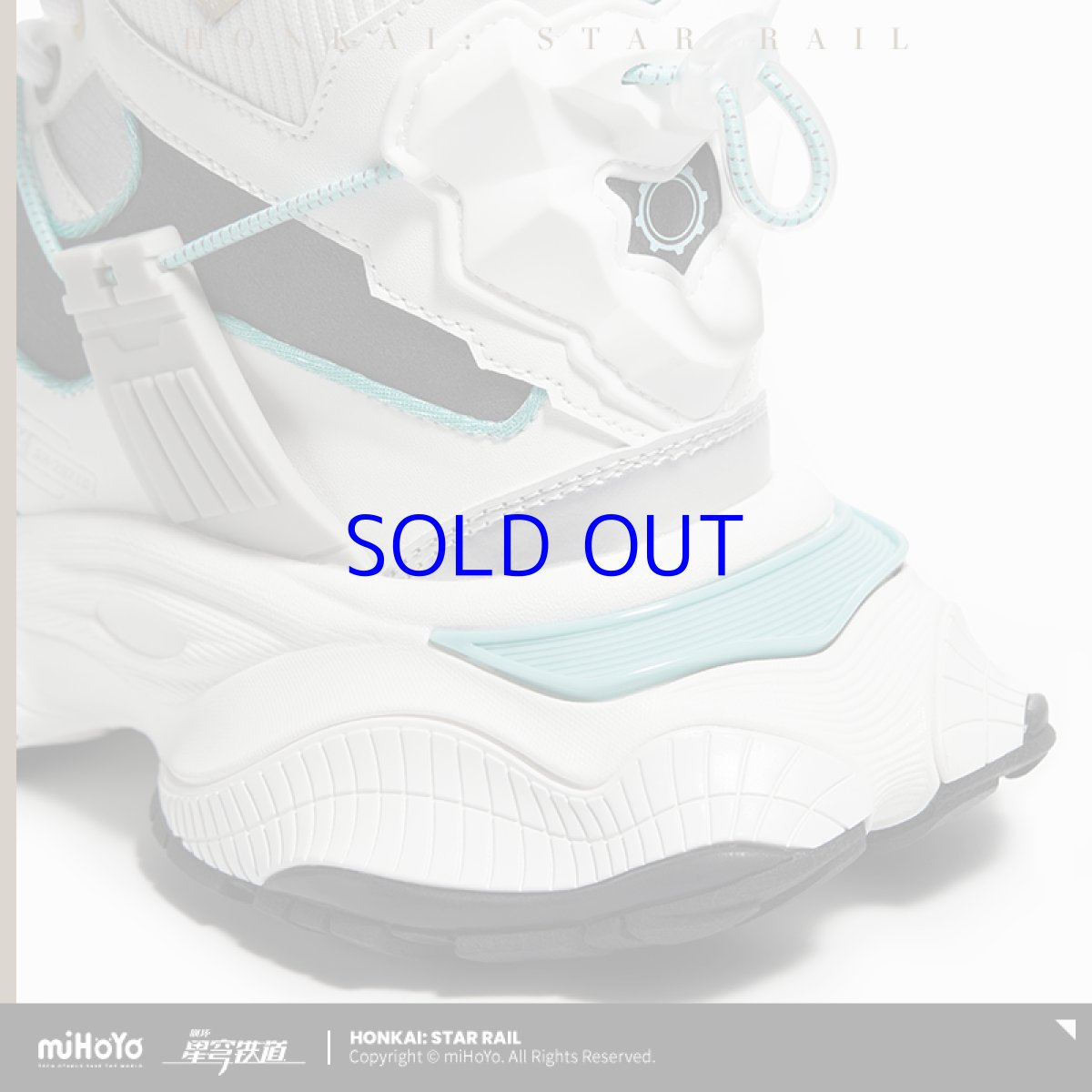 画像6: 【HSR 399pt】崩壊:スターレイル ホタルイメージ スニーカー 特典アクスタ付き (6)