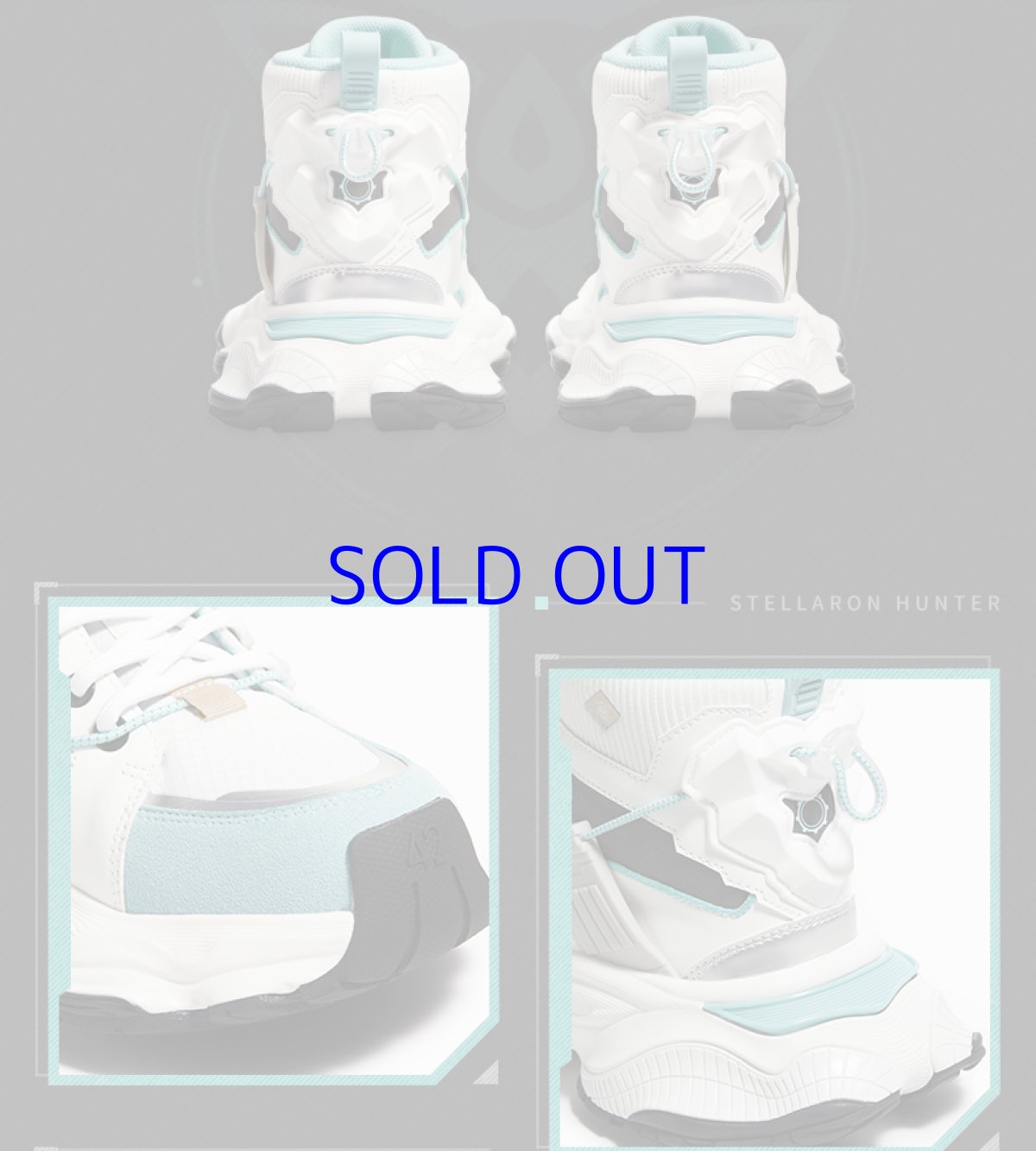 画像19: 【HSR 399pt】崩壊:スターレイル ホタルイメージ スニーカー 特典アクスタ付き (19)