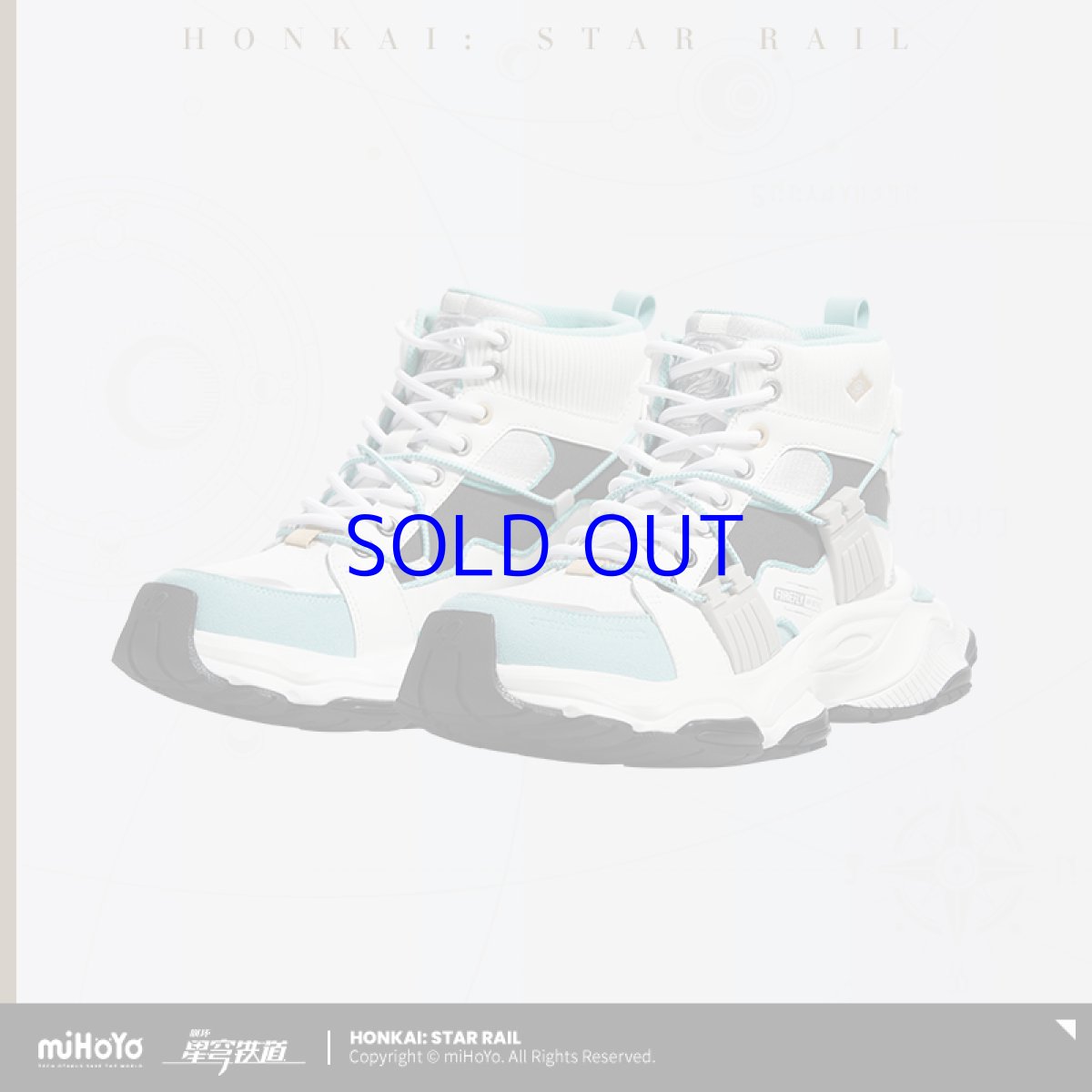 画像17: 【HSR 399pt】崩壊:スターレイル ホタルイメージ スニーカー 特典アクスタ付き (17)