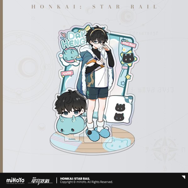 HSR 48pt】崩壊：スターレイル 男子寮 アクリルスタンド - HAKUTEA