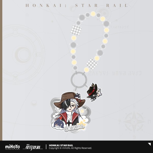 HSR 38pt】崩壊：スターレイル 男子寮 アクリルキーホルダー - HAKUTEA